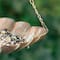 Glitzhome® 19.5" Multi-Functional Faux Copper Patina Finish Bird Feeder